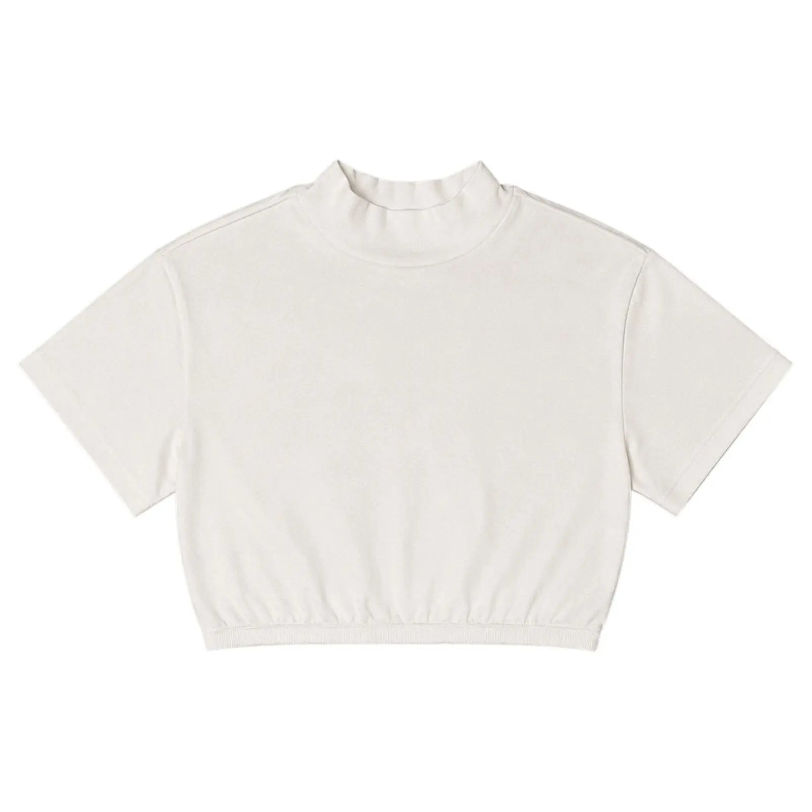 Alo Yoga Mock Neck Cropped Tee Size S Alo Yoga