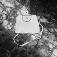 Guess Logo Print Satchel Crossbody Bag Guess