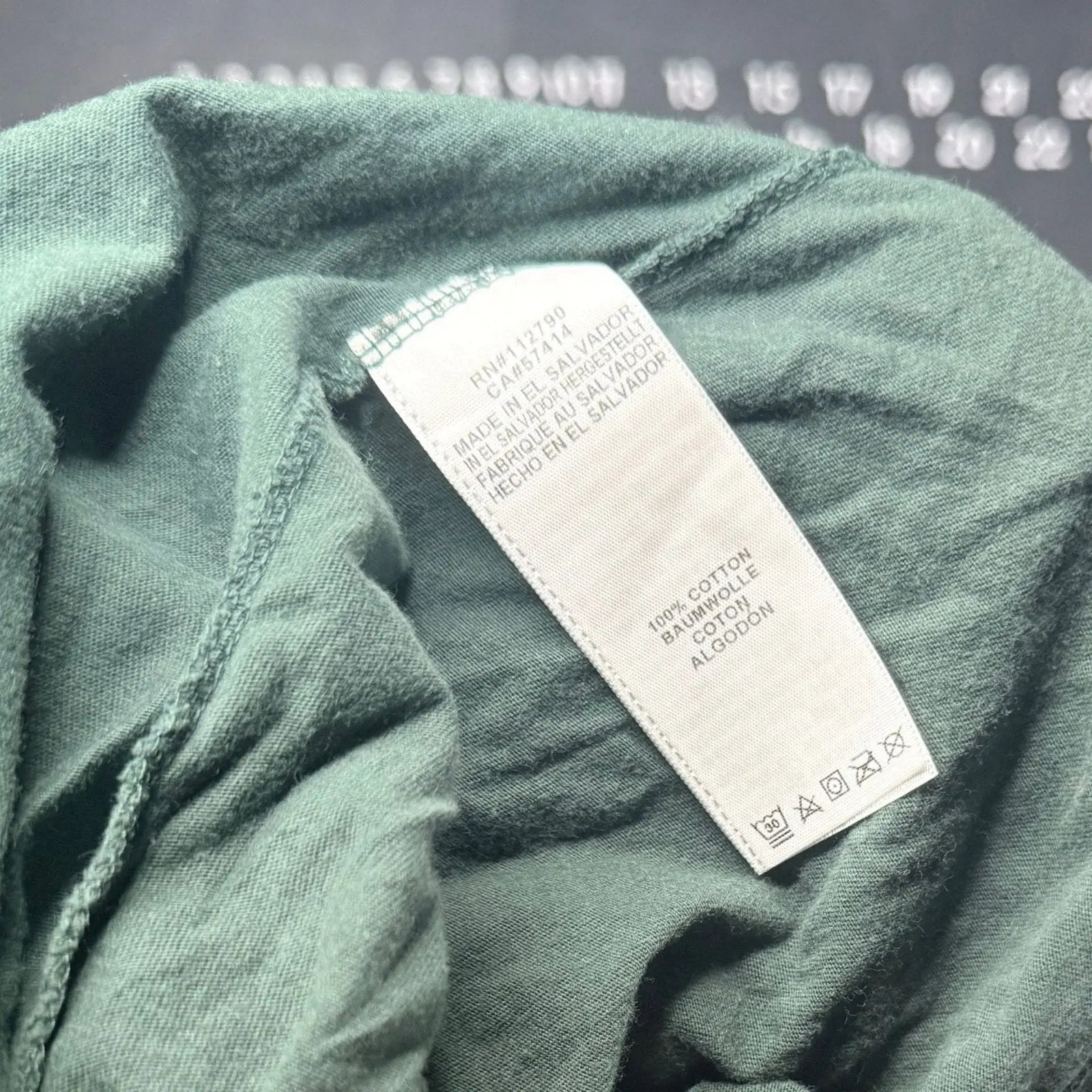 True Religion SS Crafted Graphic Tee XXL Green True Religion