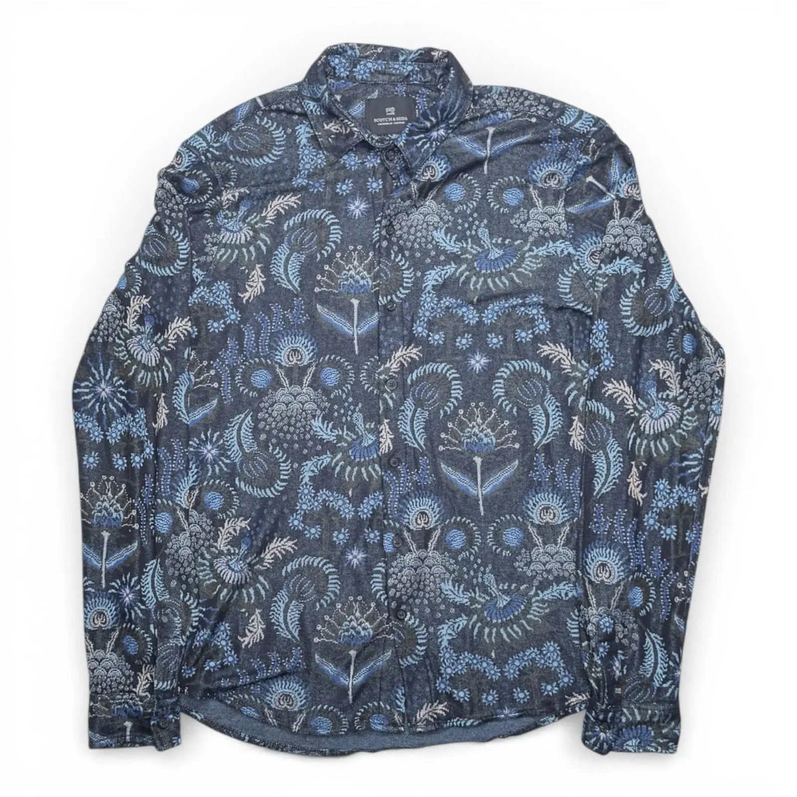 Scotch & Soda Amsterdam Jacquard Reg Fit Long Sleeve Shirt Scotch & Soda