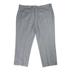 NN07 Simon Houndstooth Check Pleated Cotton Trousers NN07