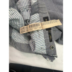 Massimo Dutti Gray Herringbone Slim Fit Chino Trousers size 32 Massimo Dutti
