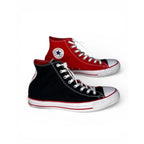 Converse Chuck Taylor All Star Colorblock High Top Sneakers Red and Black Converse