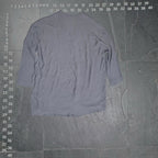 J. Jill Grey Lightweight Crinkle Knit Button Front Cardigan Sweater J. Jill