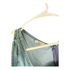 Rosarosae Made In Italy Blue Denim Sleeveless Maxi A-Line Dress rosarosae