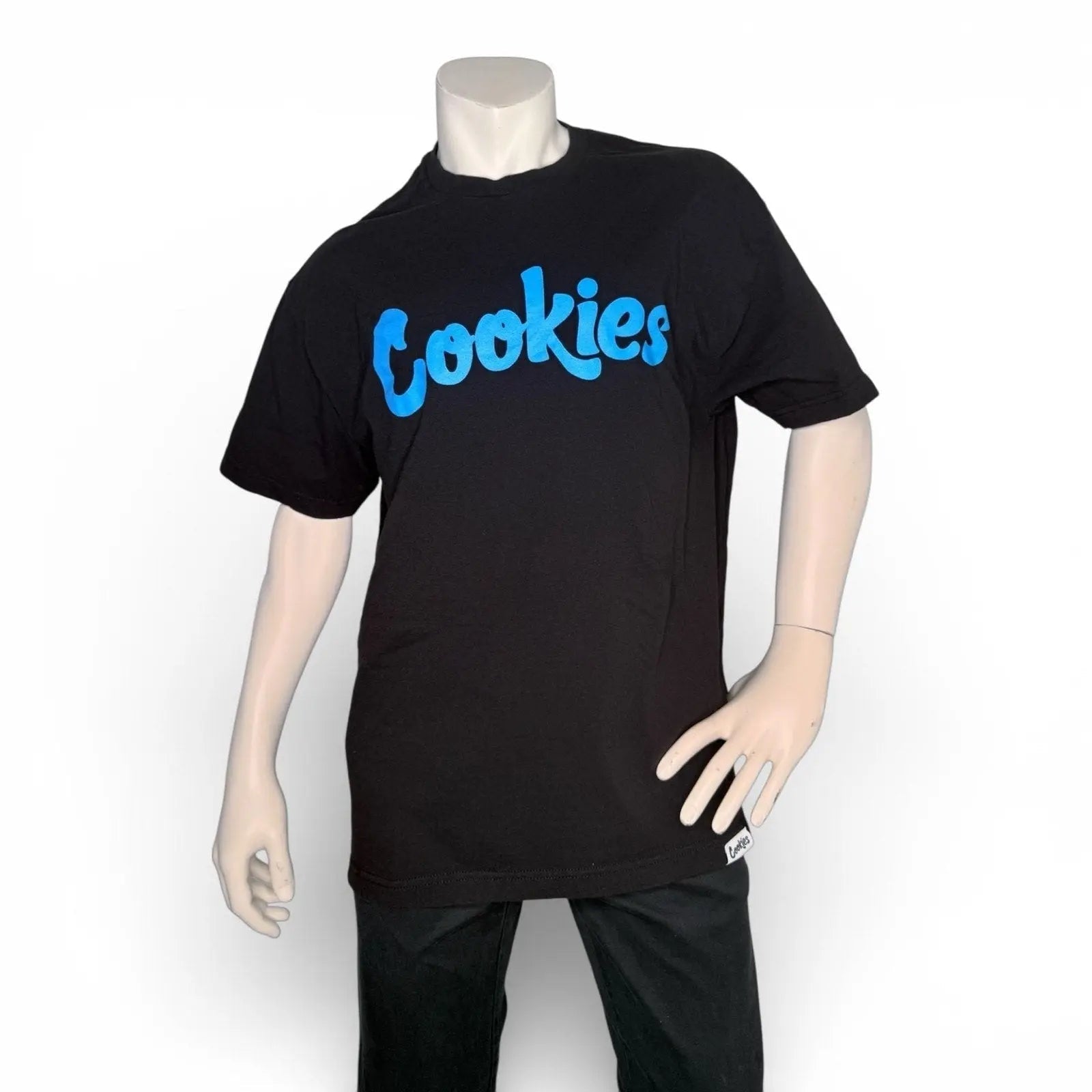 Cookies SF Original Logo Black and Blue T-Shirt Cookies SF