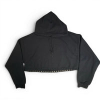 Opening Ceremony Black Cropped Studded Hoodie M/L Opening Ceremony