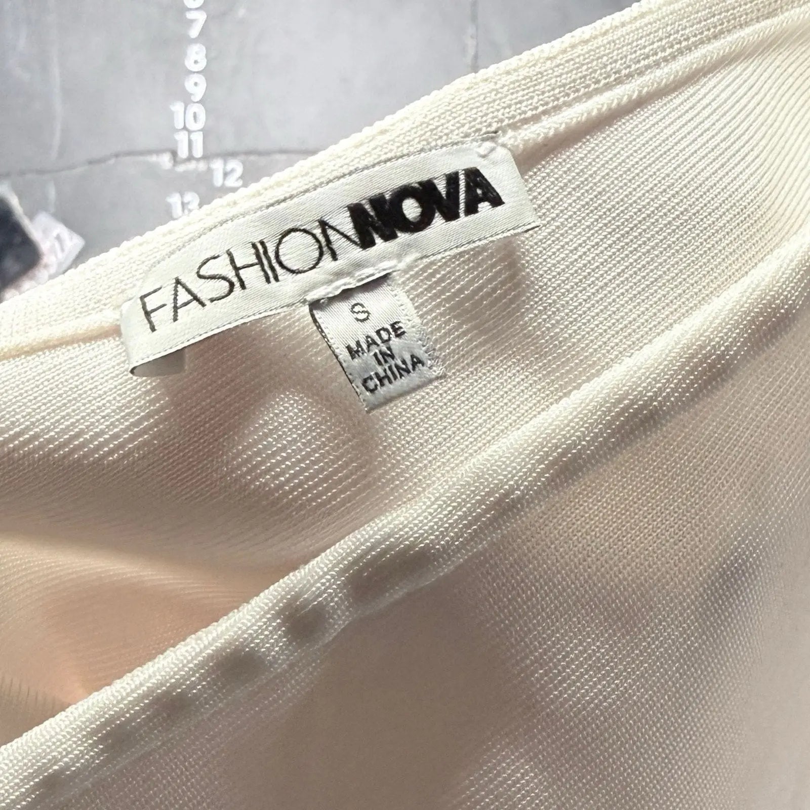 Fashion Nova White One Shoulder Cutout Belted Midi Dress Size S Fashion Nova