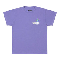 The Smurfs Purple Mushroom Graphic T-Shirt