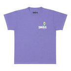 The Smurfs Purple Mushroom Graphic T-Shirt