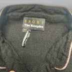 The Kooples Sport Men's Black Long Sleeve Knit Henley Sweater The Kooples