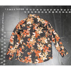 Tamara H Floral Long Sleeve Button-Up Blouse
