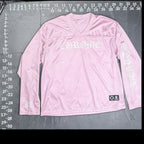 Chrome Hearts Pink 'Love You' Mesh Warm-Up Long Sleeve Jersey Chrome Hearts