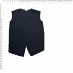Bar iii black sleeveless high low