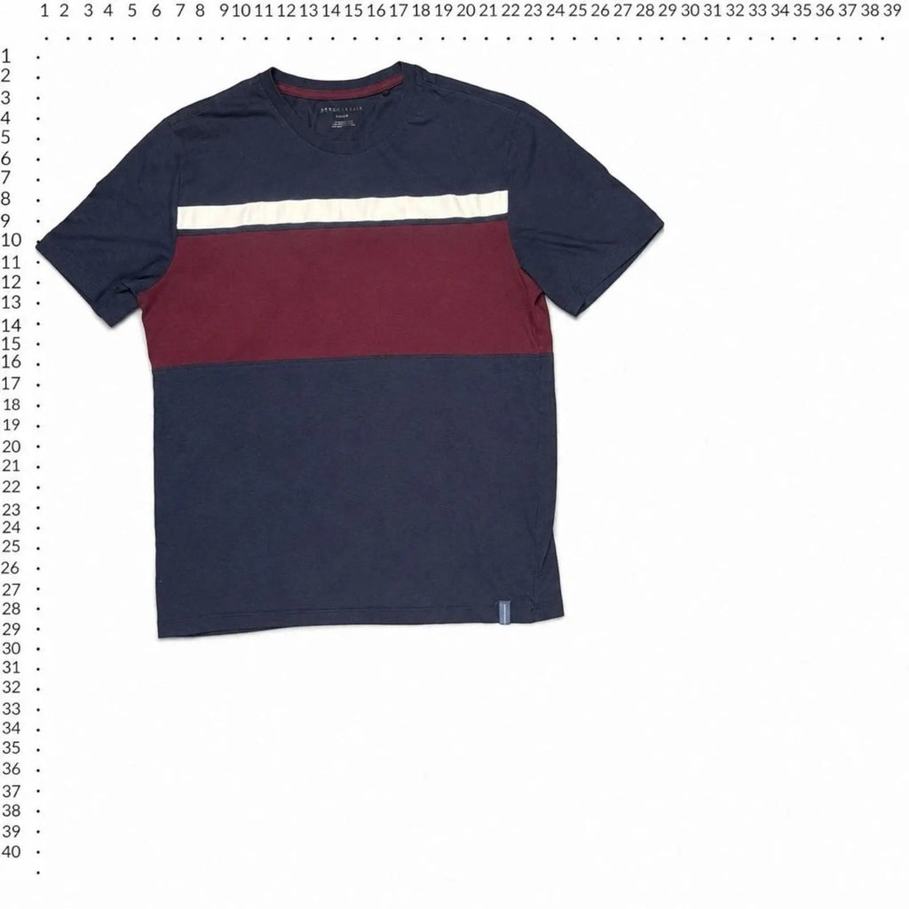Perry ellis colorblock crew neck Perry Ellis