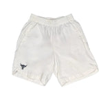 Under Armour Project Rock Brahma Bull Training Shorts White Size Medium Under Armour