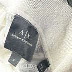 Armani Exchange White Knit Short Sleeve Polo Shirt Size S Armani Exchange