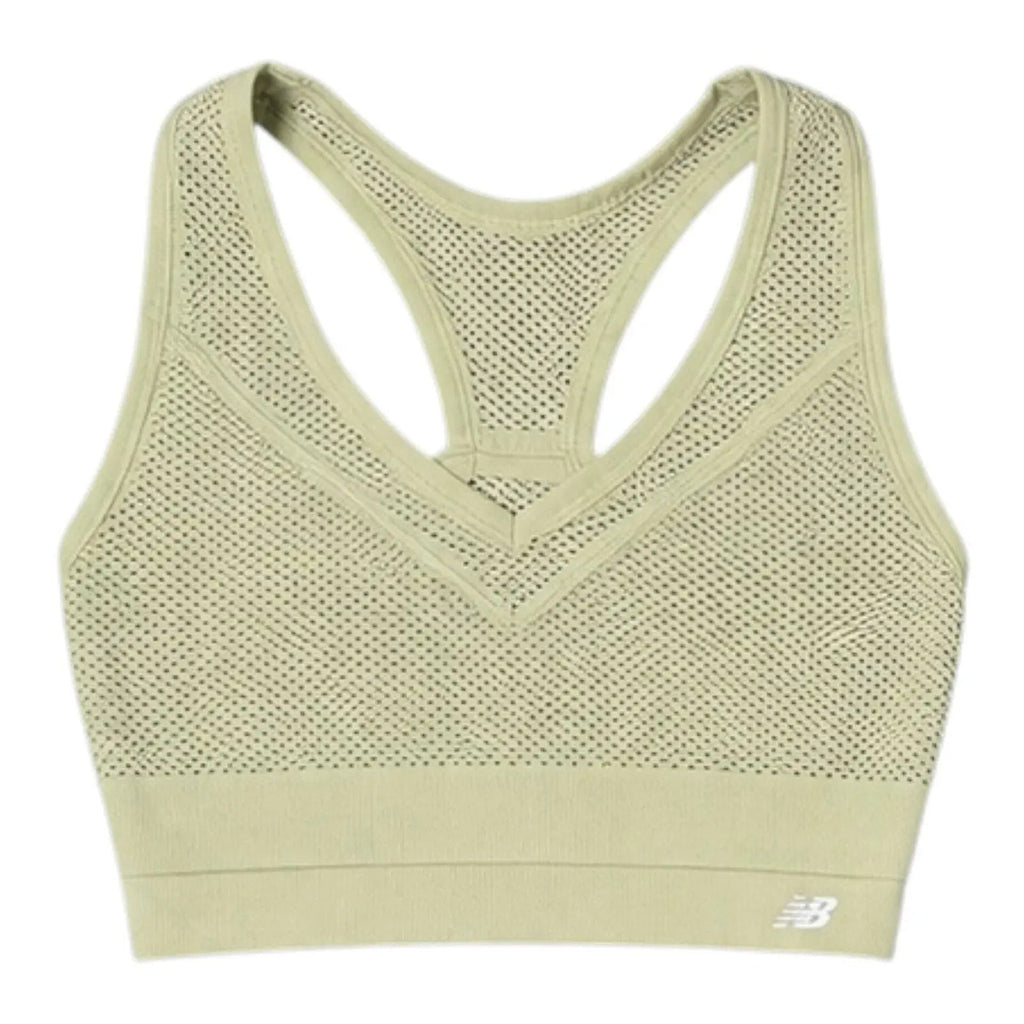 New Balance Seamless Mesh Racerback Sports Bra Size M New Balance
