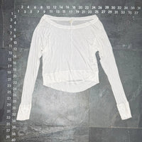 Lanston Women's White Long Sleeve - O.M.T.HRIFT
