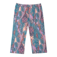 Soft Surroundings Paisley Print Drawstring Lounge Pants Soft Surroundings