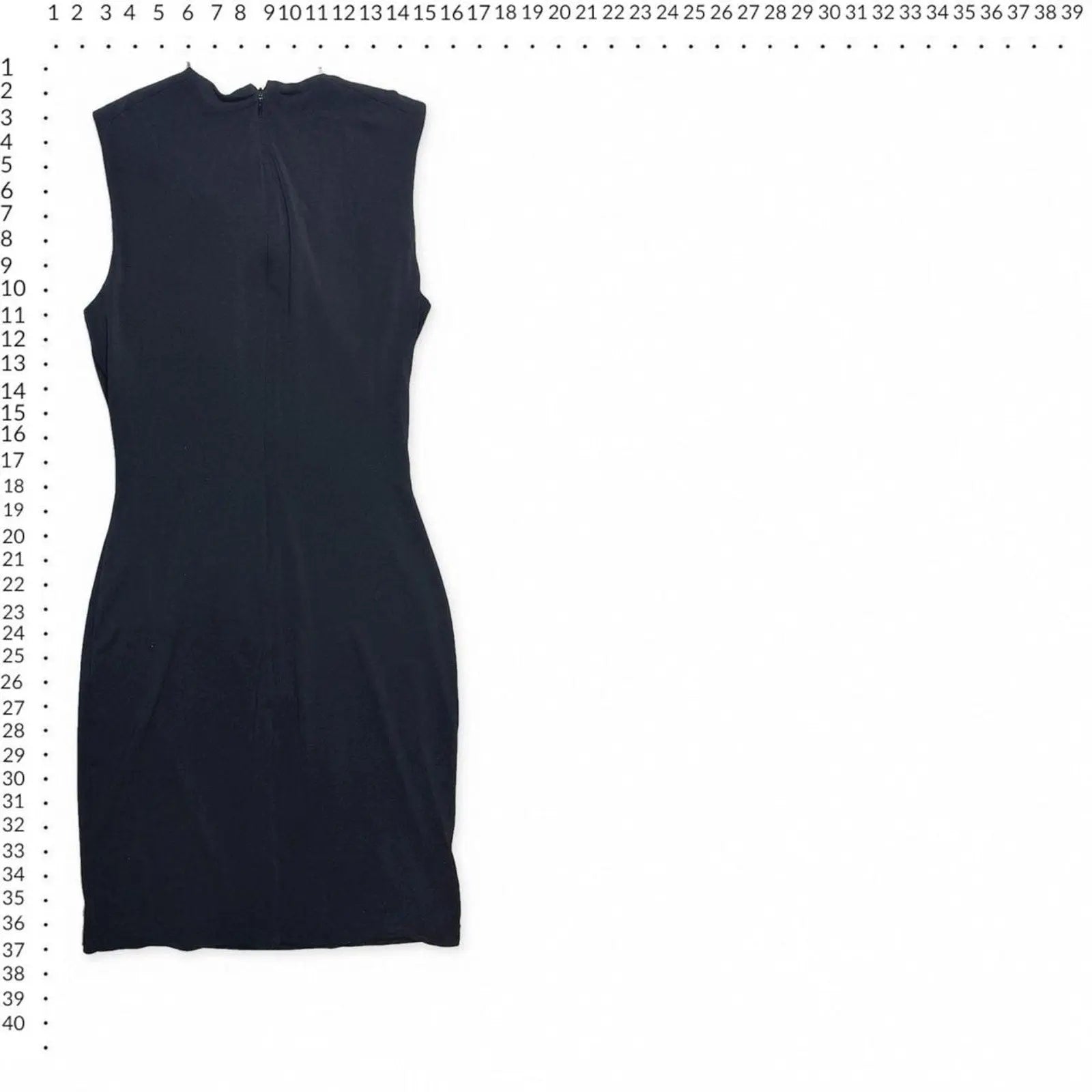 Calvin klein sleeveless black sheath Calvin Klein