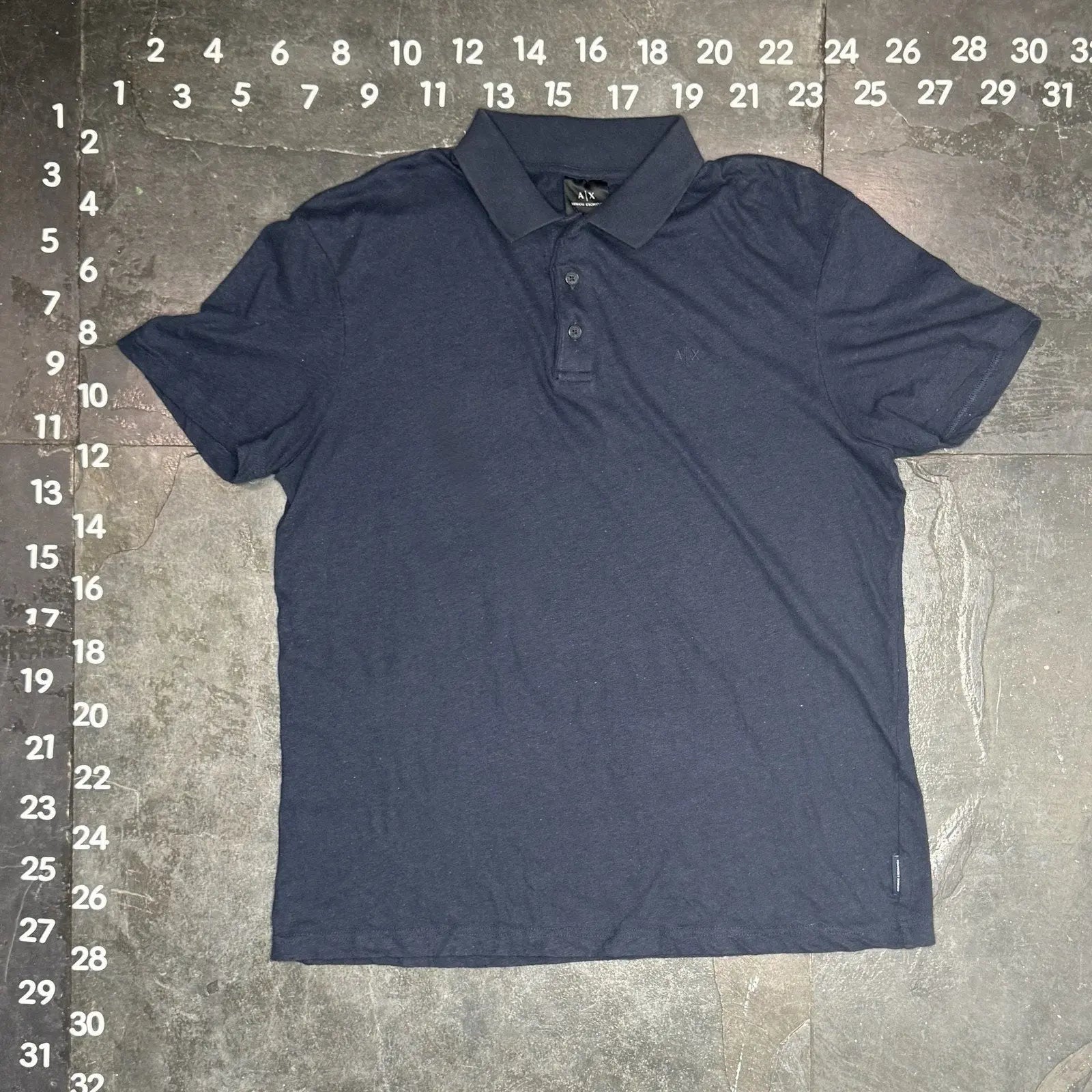 Armani Exchange Men's Navy Blue Short - O.M.T.HRIFT