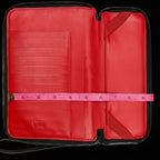 Christian Louboutin Black Spiked Leather Tablet Case Clutch Christian Louboutin