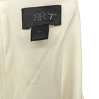 Black Republic Sleeveless Sheath Dress, Cream White Midi, Women's Size 10 Black Republic
